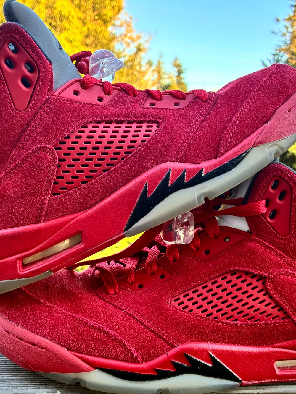 Nike Air Jordan 5 Retro “Red Suede”136027-602 Men’s Size 8.5